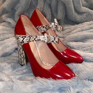 Gucci Snakeskin Heels